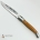 Laguiole Bougna de poche avec manche en bois d'Olivier